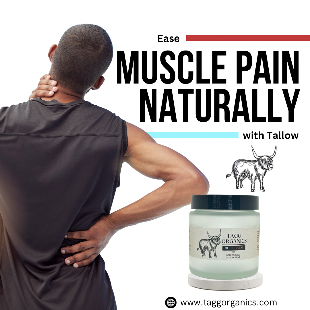 BULL BALM - SORE MUSCLE SALVE - TAGG ORGANICS