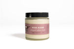 Rose Blend whipped tallow cream in glass jar - Tagg Organics