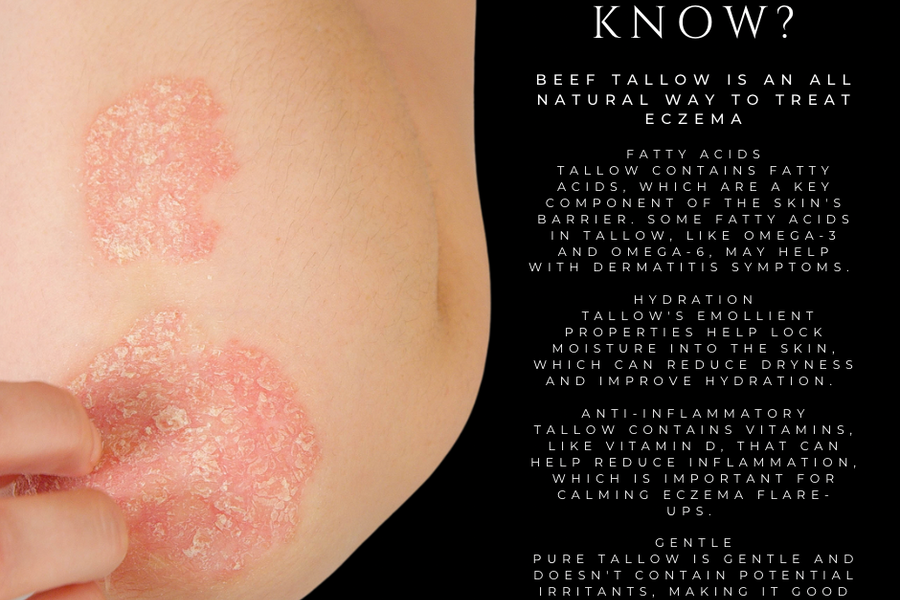 TAGG ORGANICS THE POWER OF TALLOW AGAINST ECZEMA